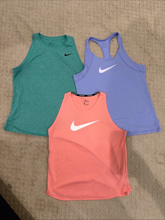 Nike Tops - Nike Women’s Tank Tops Trio — Teal, Lavender, Coral